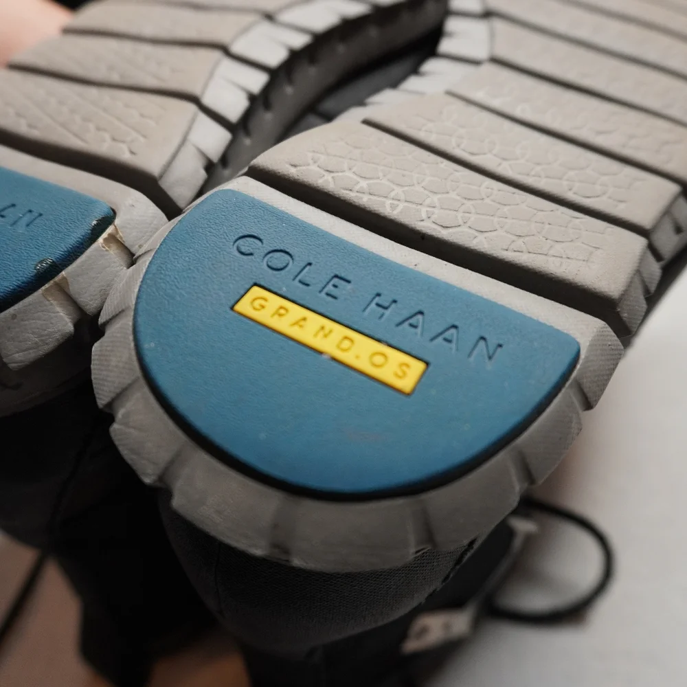 40) COLE HAAN GRAND.ØS Mountian Hardware Water Resistant Lace Dress Boots Sz. 10 - Picture 10 of 13